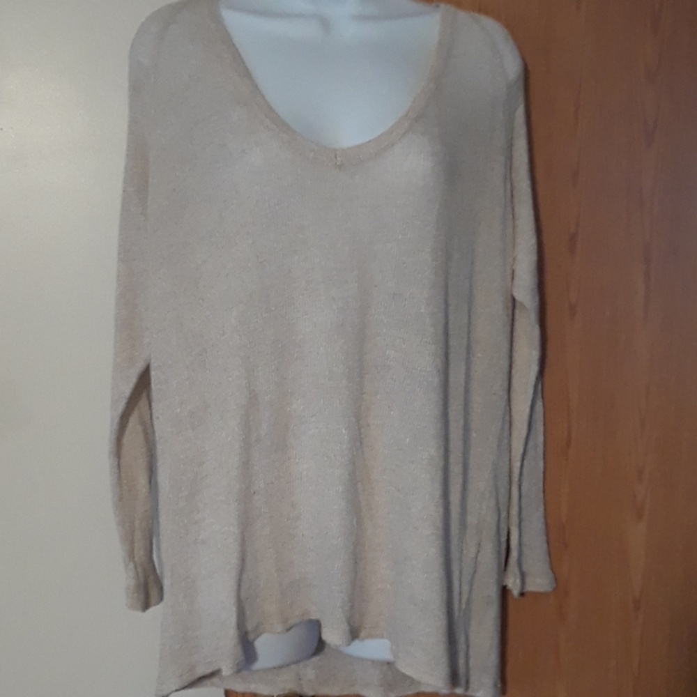 Oatmeal sweater OS long sleeve Brandy Melville